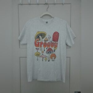 Groovy Mushrooms Graphic T-Shirt